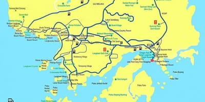 Mapa Malezja, Langkawi