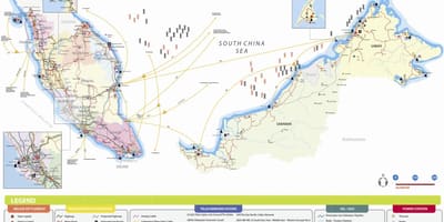 Narzędzie do kreślenia map firma Malezji